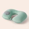 Inflatable Travel Neck Pillow for Airplane Train Car Washable Pillowcase U Shaped Office Napping Pillow,Home Head Neck and Lumbar Support