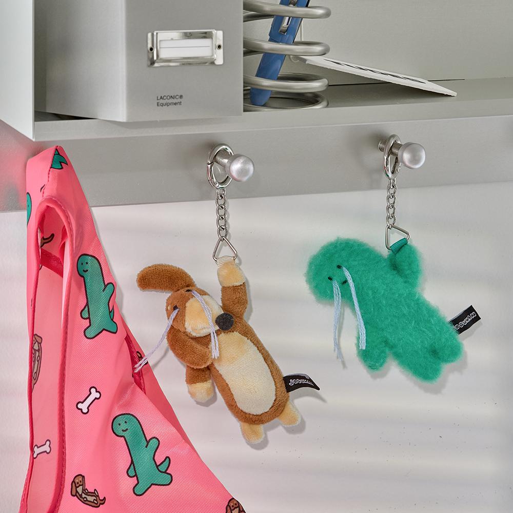 [[LINE FRIENDS] JOGUMAN BRACHIO Crying Office Plush Keyring