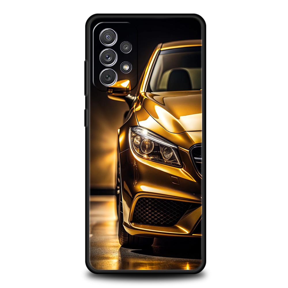 Male Men Brand SUV Sports Cars Phone Case for Samsung Galaxy A55 A35 A15 A14 A25 A54 A51 A71 A72 A73 A32 A52 A52S A41 5G Shell Samsung A31