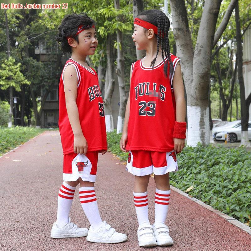 Kids' Summer Basketball Uniform Set: Sports Vest for Kindergarten & Primary School