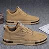 Retro Men Works Shoes Outdoor Breathable Wear-resistant Casual Sneakers Spring Fashion Anti-slip Platform Hiking Shoes Versatile