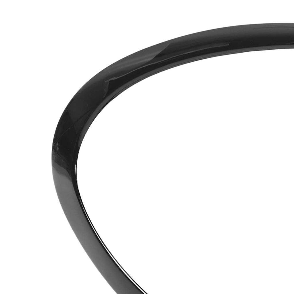 KIMISS Headlight Ring Set of 2 and Compatible with Parts 51139801573 and for MINI Glossy Headlight Headlight Car Lamp Easy Installation Trim, (Left