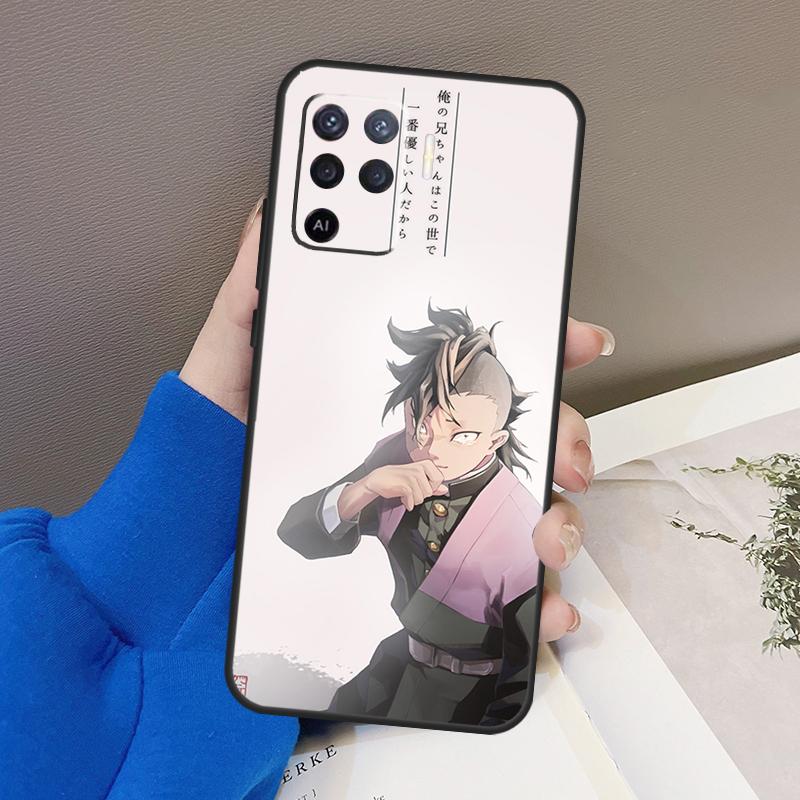 

Чехол аниме Shinazugawa Genya для OPPO A5 A9 A31 A53 2020 A53S A1K A15 A16 A52 A72 A92 A83 A91 A54 A74 A94, чехол OPPO A1K