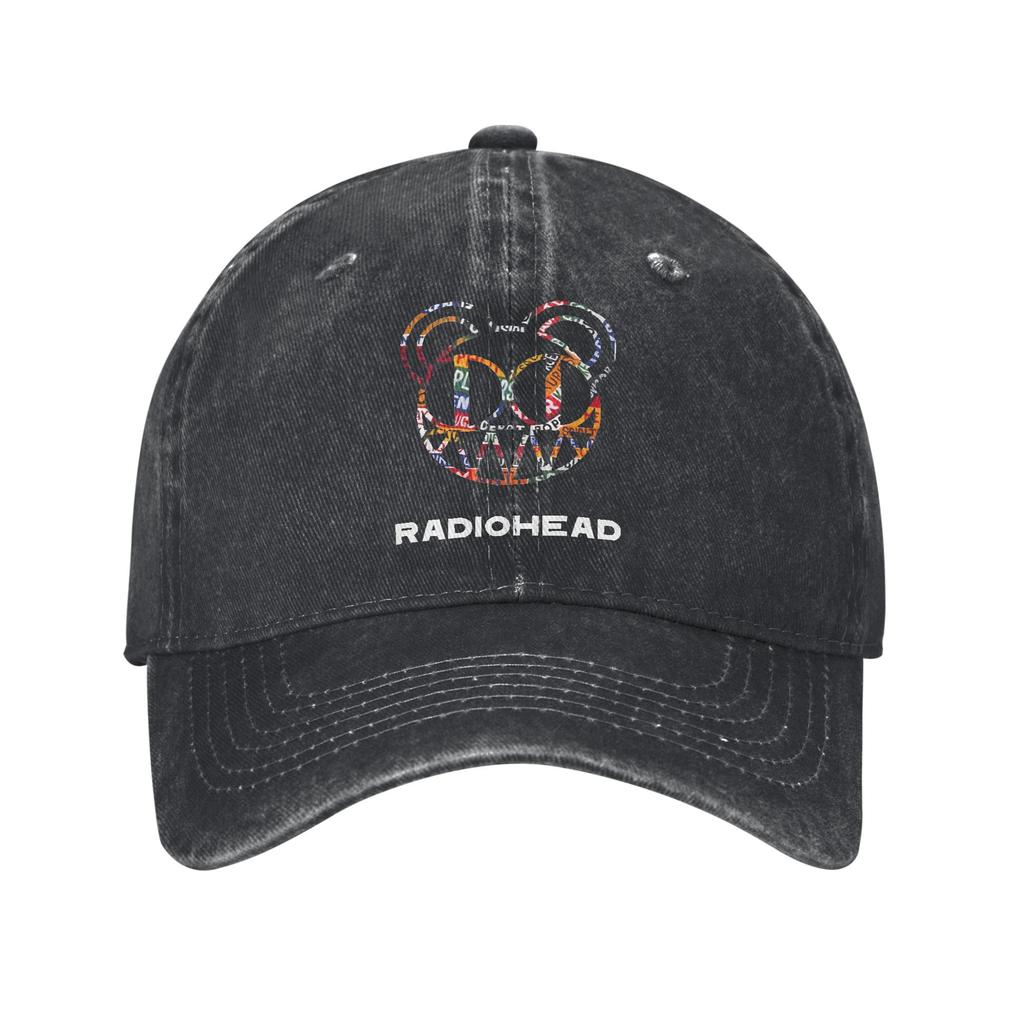 Radioheaded Album Funny Cry Logo Merch Baseball Caps Unisex Fashion  Caps Hat Adjustable Trucker Hat