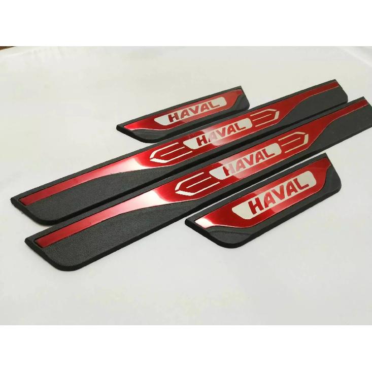 For Great Wall Haval H3 h2 S F7 X I H9 H6 Accessories Stainless Steel Door Sill Trim Scuff Plate Protector pedal car styling