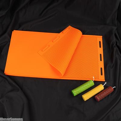 Silicone Beeswax Mold Foundation Bee Hive Basis Press Sheet Mould Beeswax Press Sheet Mould Beekeeping Tools 2 Pcs/set Beekeeper