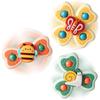 Baby Interactive Toy Set Snail Butterfly Bee Suction Spinner Educational Sensory Development for Travel Bath Time Teething Fine Motor Skills