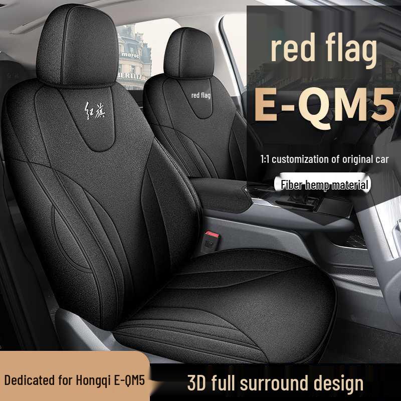 All-Season Linen Seat Covers for Hongqi EQM5 Travel Edition EV