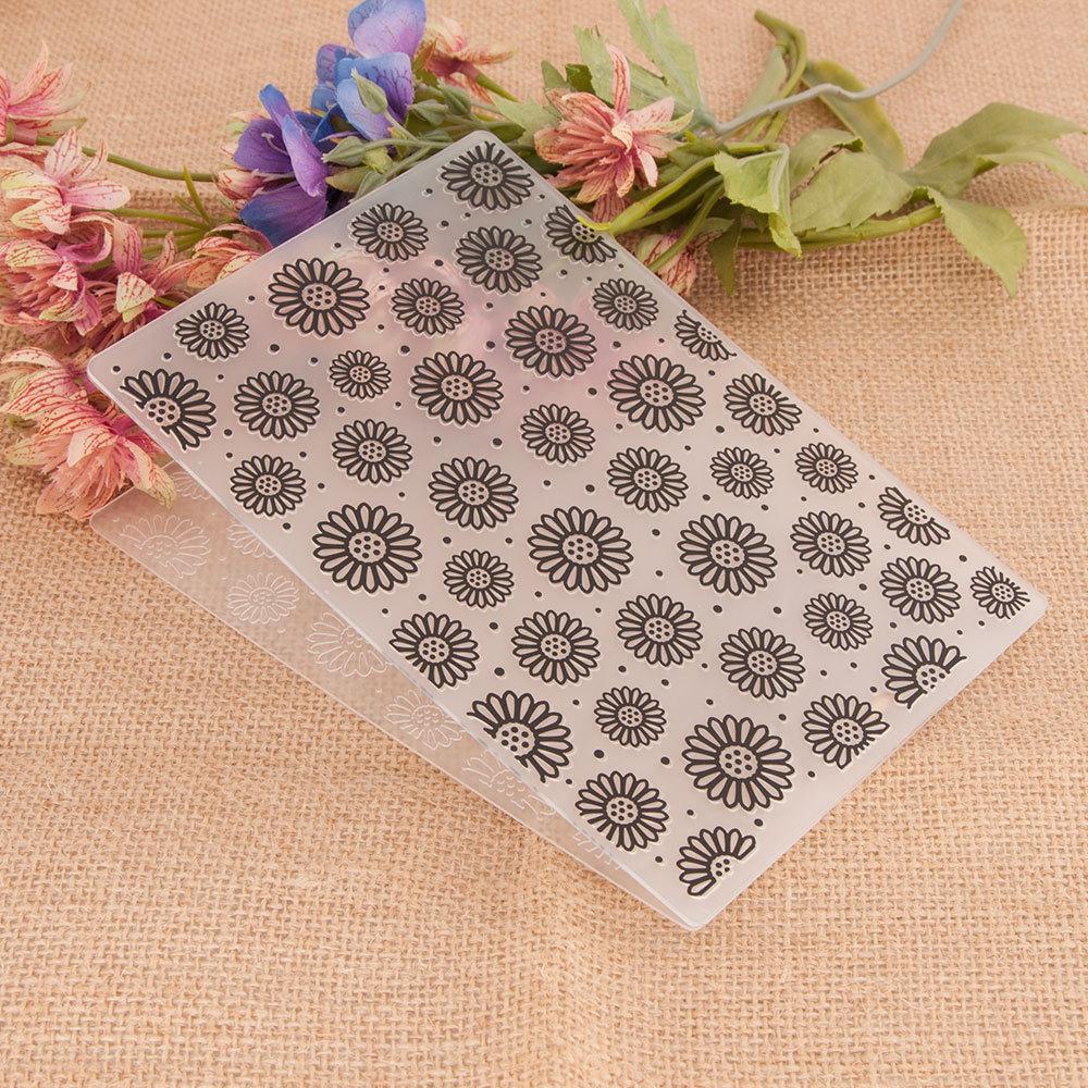 Rattan Garland Plastic Embossing Folders Template Dies Stencil Vine Grid Dot Net Flower Frame