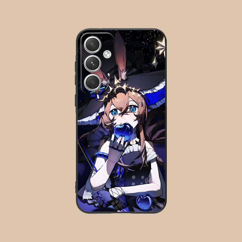 Arknights Amiya Mobile Phone Case for Samsung Galaxy S25 S24 S23 S22 S21 S20 Note20 Plus FE Ultra Colour Protective Luxury Cover