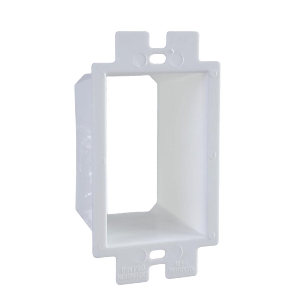 Pack Of 30 Electrical Outlet Box Extenders & Screws Electric Box Extender Set for Single Gang Power Switch Receptacles