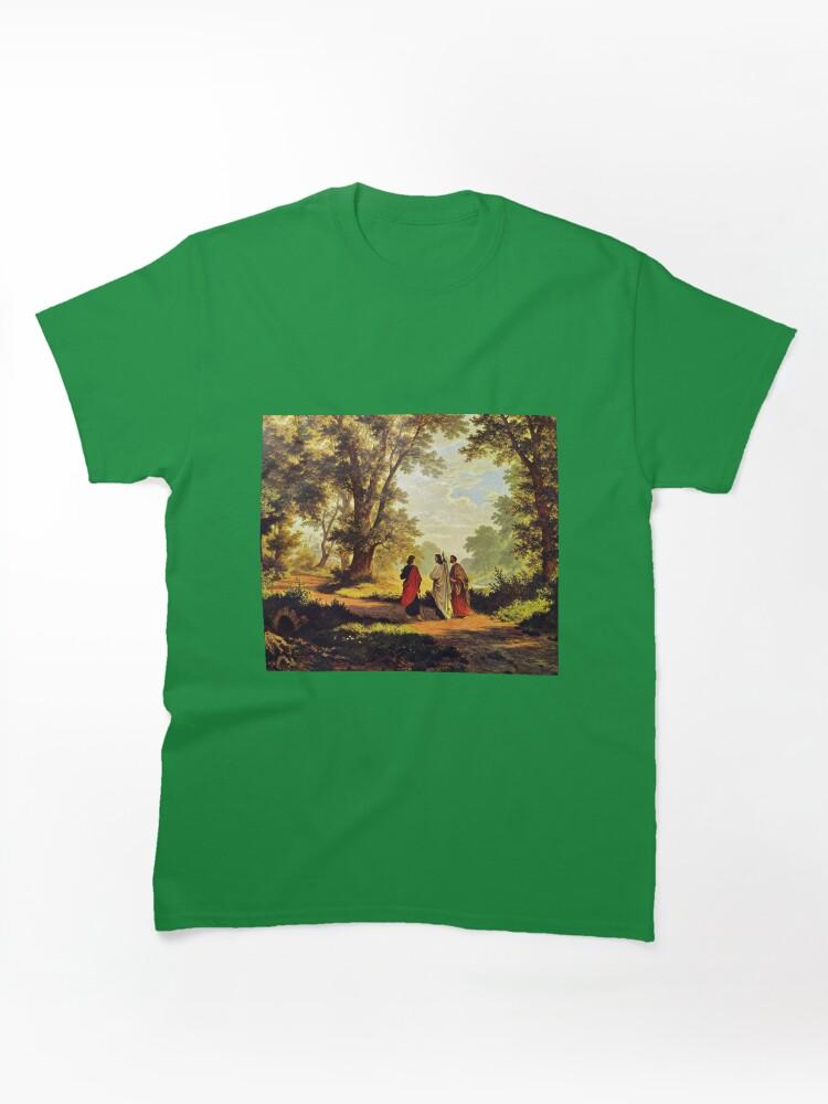Cross Road Road To Emmaus Classic Unisex T-Shirt