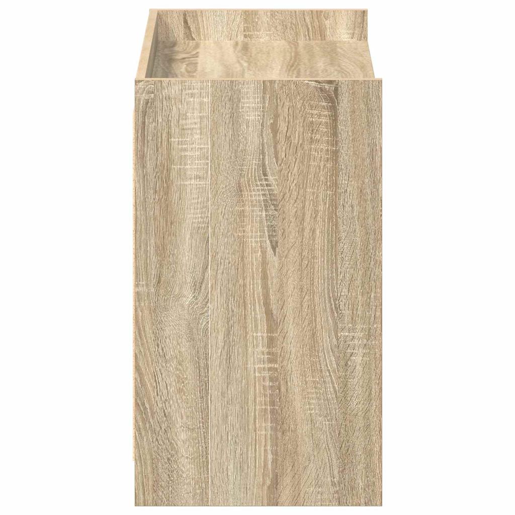 Shoe Cabinet in Sonoma Oak 85 x 39.5 x 70 cm Particleboard