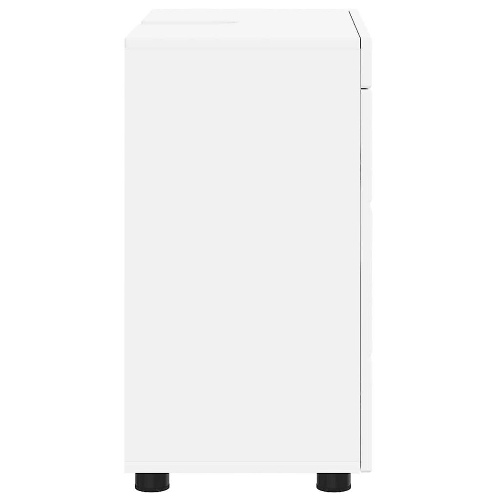 Bathroom Cabinet Set TULUM White 60 X 34 X 63 Cm Particleboard