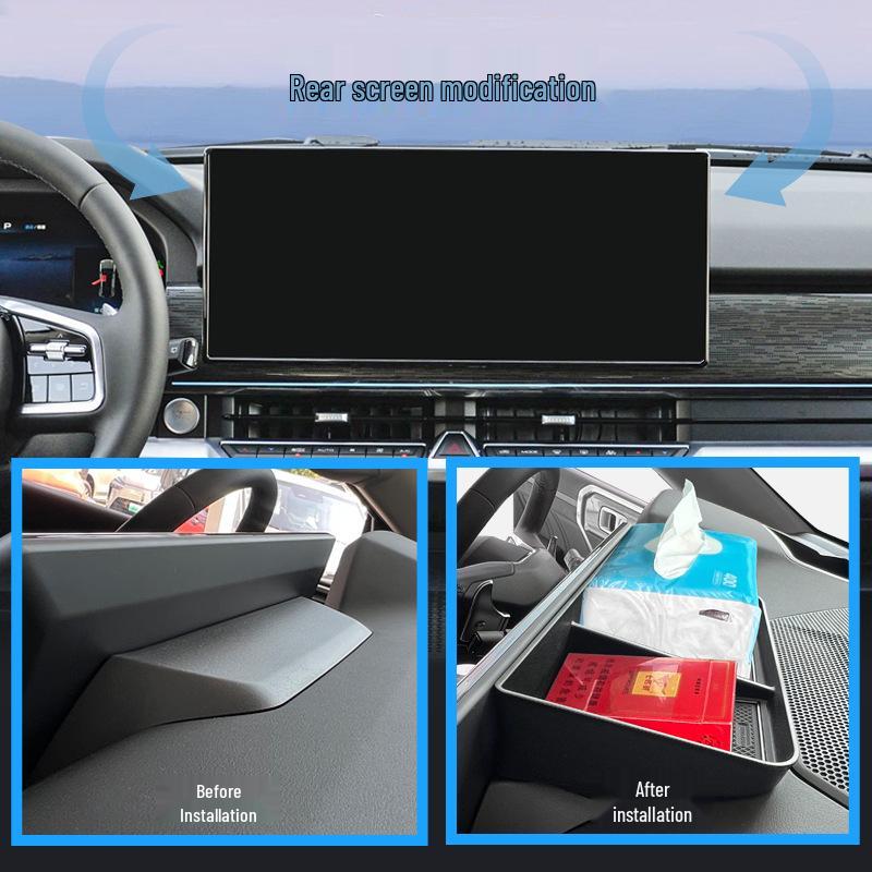 Tank 400 Center Console Screen Organizer: Car Interior Storage & Decoration