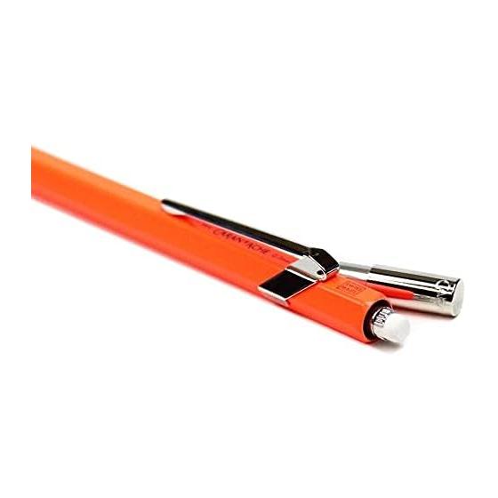Caran d'Ache 849 Classic Line Mechanical Pencil 0.7mm Fluorescent Orange 0844-030 Aluminum