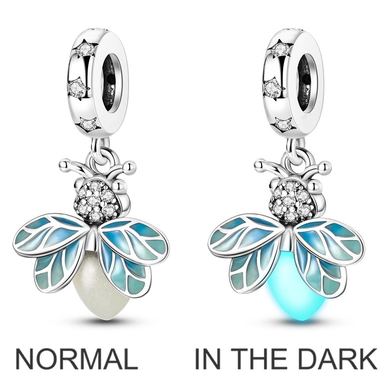Original Copper Charms Bead Inlaid Zirconium Love Heart Pets Pendants Mom'S Gift Fit Bracelet Jewelry Diy Marking