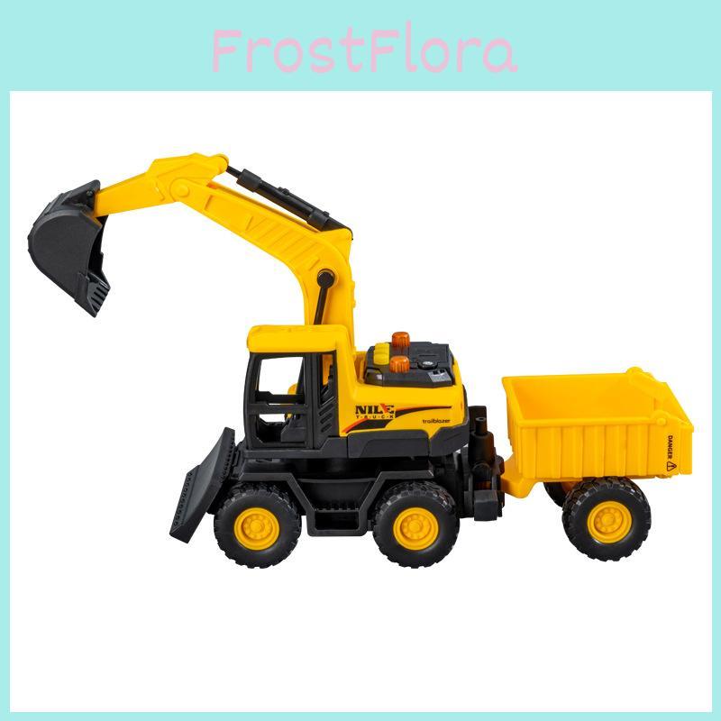 Inertia Construction Vehicle Toy With Lights For Toddlers 23 Years Old