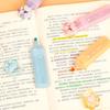 1/6Pcs Kawaii Cat Claw Pastel Color Highlighters Drawing Graffiti Art Markers Fluorescent Pen Cute Stationery School Supplies
