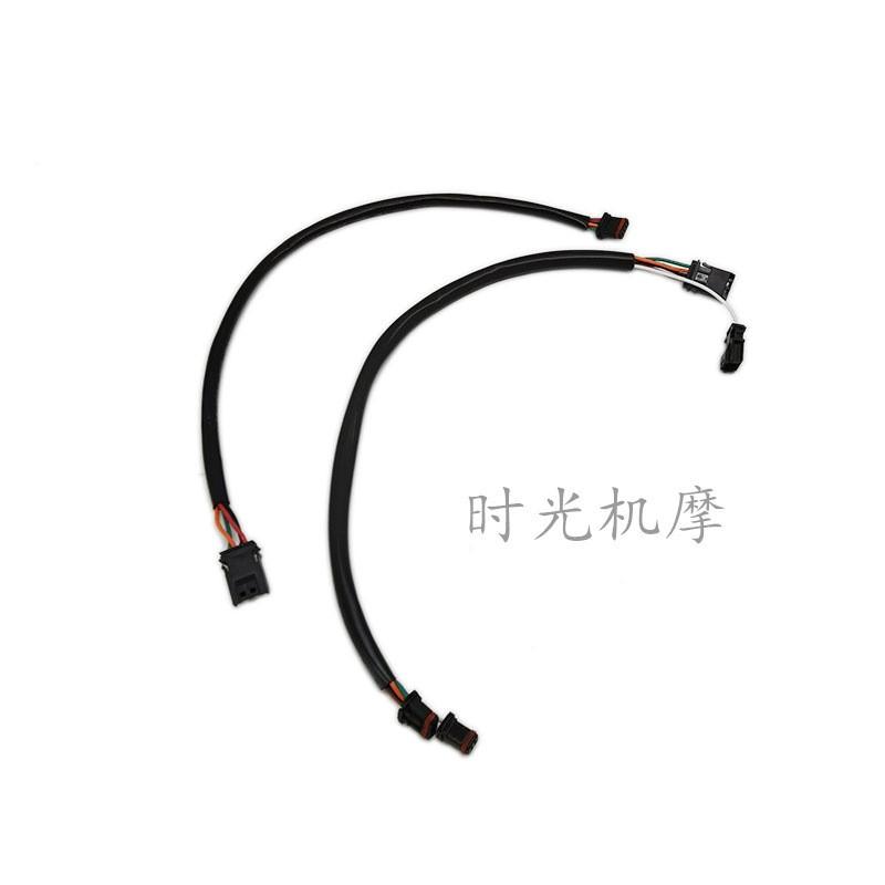 Universal Motorcycle Turn Signal Extension Wire Switch Cable Lead Harley Sportster 883 XL1200 Street Bob Fat Boy Custom Build