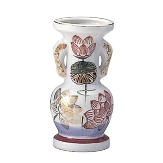 

Narrow-mouthed Nishiki Flower Vase [6 inches] Buddhist Altar Supplies, Home Memorials, Urn Use