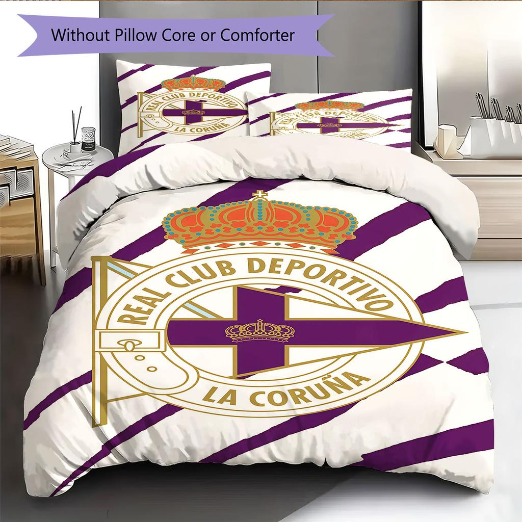 Deportivo poster Bedding Quilt Set Quilt Cover Pillowcase Home Decoration Birthday Gift (1 * duvet cover + 2 * pillowcase, without core)