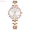 Watch Women's Niche Roman Simple Temperament Steel Bracelet Quartz Rhinestone Watch Women's Model