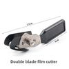 ALIWRAP Safety Double Heads Vinyl Cutter Car Wrap Film Paperback Slitter Carbon Film Sticker Cutting Tool with Metal BladeWindshield Washer Pumps 7