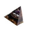 5cm Orgonitová pyramida pro pozitivní energii Léčivá křišťálová pyramida Meditace Orgonitové pyramidy