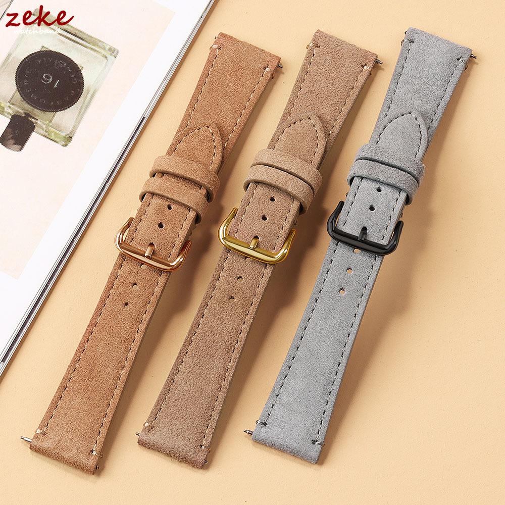 Quick Release Soft Suede Watch Strap for Omega 20/22mm for Huawei Watch Gt3/Gt4 Bracelet Women Men Universal Calfskin Wristband