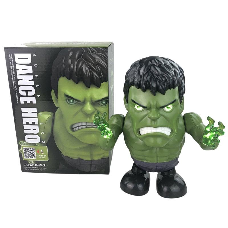 Dance Hero Bumblebee Batman Spiderman Optimus Prime Electric Robot Toy For Kids