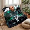 Lewis Hamilton Flanell Fleece Decke Gemütlich Warm Überwurfdecke für Sofa Bett Reisen Ganzjahresnutzung