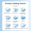 1080P 50M Low Latency 5.8G HDMI-Compatible Transmitter Receiver Mirror Adapter Cast Laptop PC Camera Phone To TV Projector Monitor for Office Meeting