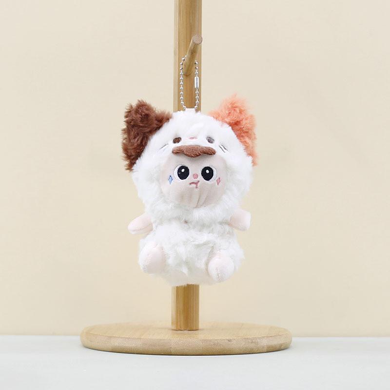 Animal Adorable Plush Doll Keychain Soft Stuffed Toy With Cute Design Cartoon