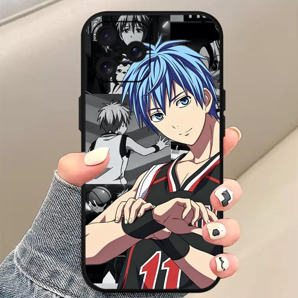 

Чохол для телефону Bilibili Anime Kuroko Basketball для Xiaomi 10 12 Poco M3 X3 Nfc Redmi 10 11S Lite Ultra 4G 5G Black Soft Shell pocoM3