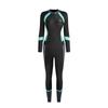 Plus Size Long Sleeve One-Piece Diving Suit for Women - Fashionable Snorkeling Jellyfish Swimwear