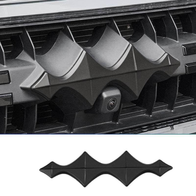 Für Equation Leopard 5/8 2024 2025 Auto Schwarzes Emblem Auto Logo Vorne und Hinten Externes Zubehör