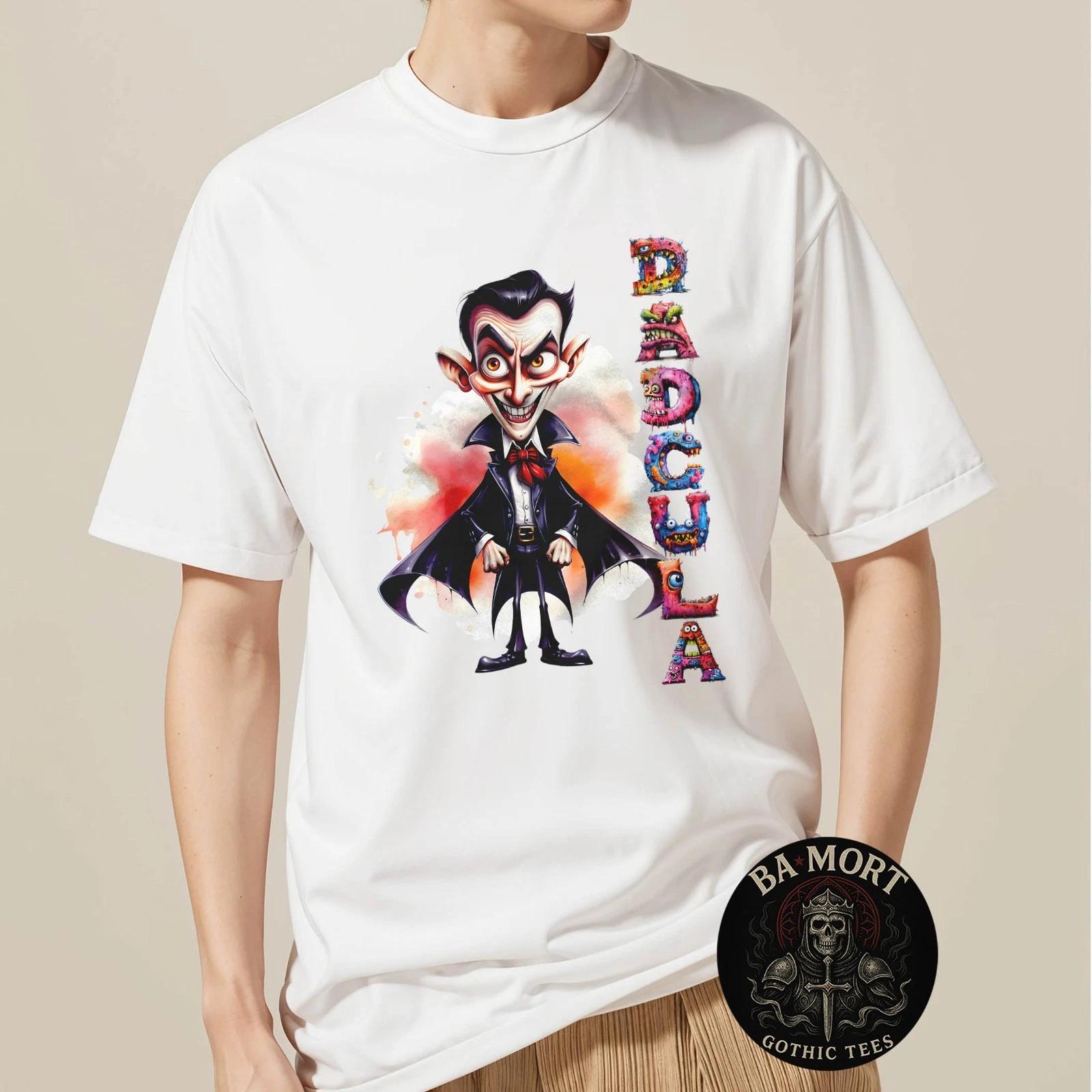 Dadcula The Ultimate Monster Dad 100% Cotton T-shirt Mens Tees Top S