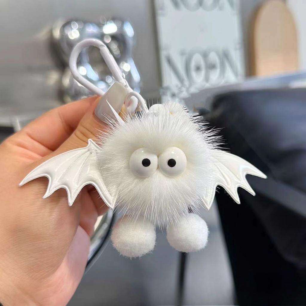 Imitation Mink Hair Little Bat Wind Little Bat Pendant Keychain Bag Pendant Creative Gift