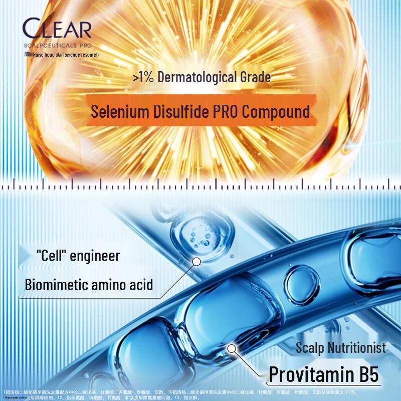 Clear 1% Selenium Disulfide Anti-Dandruff Shampoo