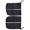 33x27cm Universal Car Mirror Cover Side View Mirror Cover Black Auto Rearview Protection Protector