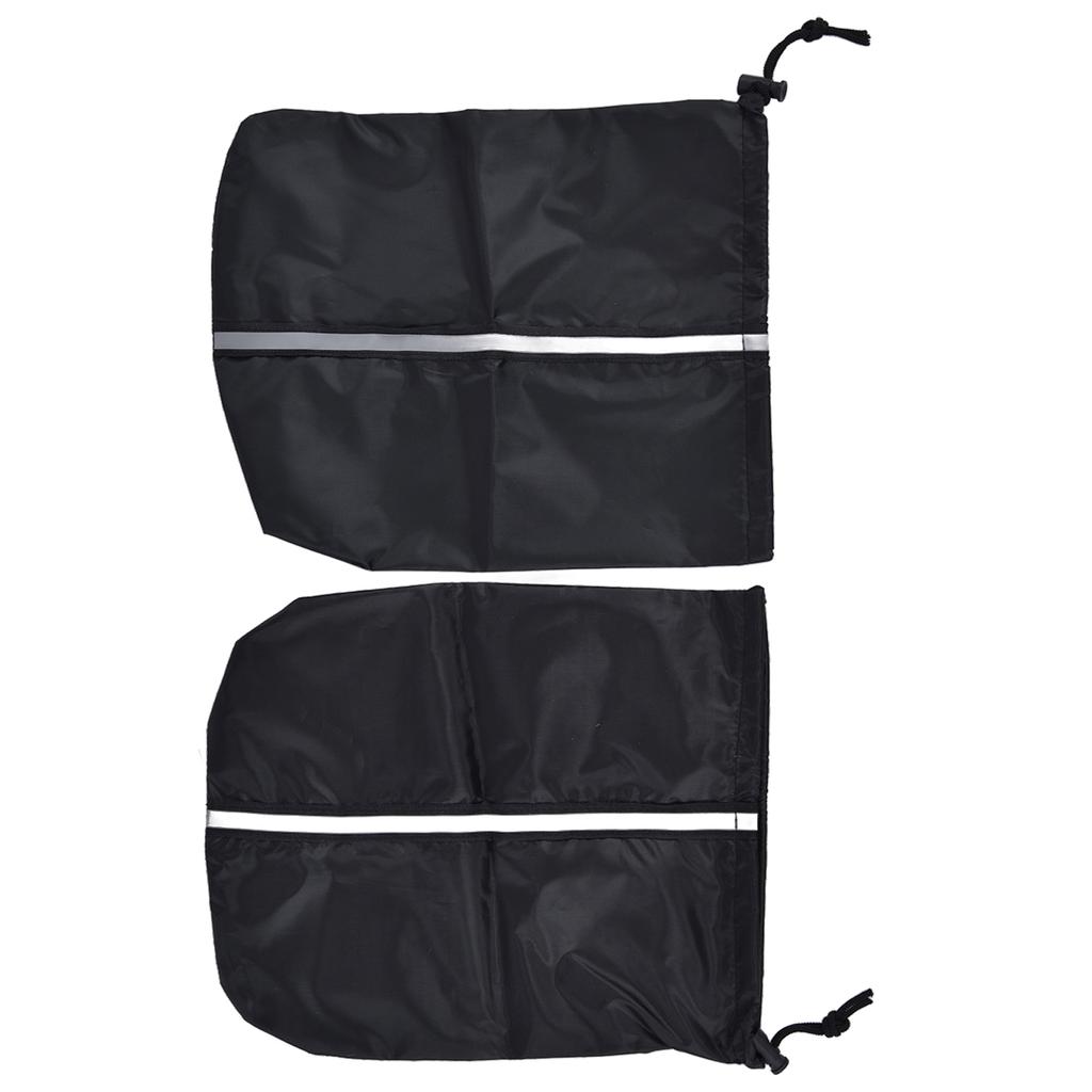 33x27cm Universal Car Mirror Cover Side View Mirror Cover Black Auto Rearview Protection Protector