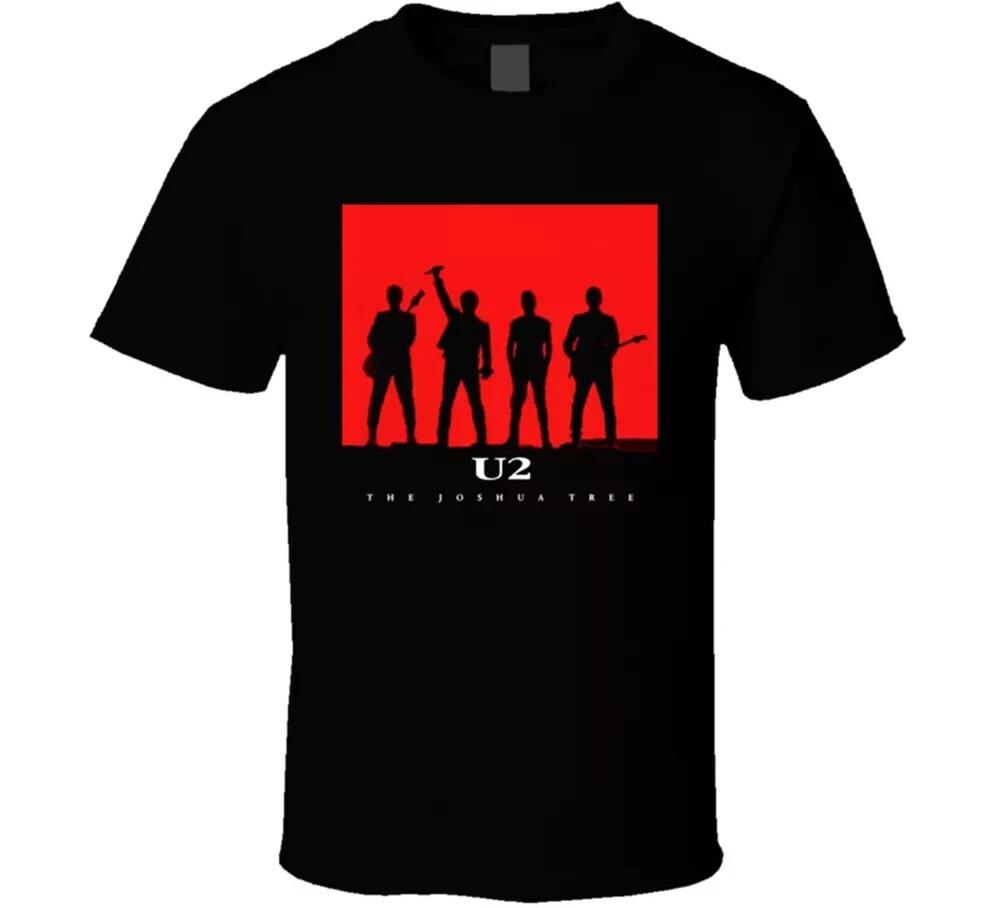 The Joshua Tree Tour Music Concert U2 Rock Music Fan Show T Shirt Tee Gift New