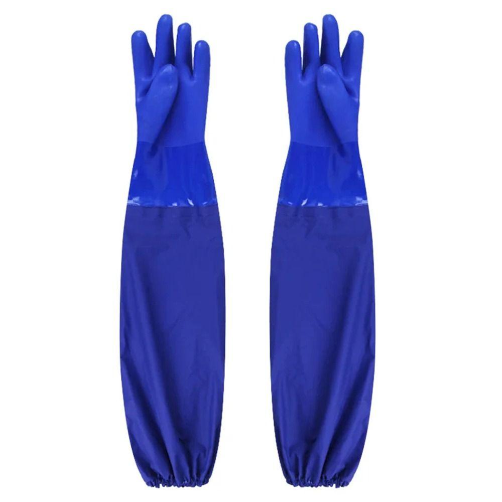 

Rubber Househeld Gloves 60CM Protective Mitts Kitchen Accessories Work Gloves Gardening