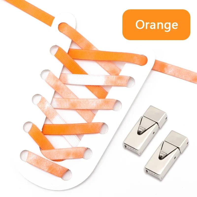 1 Pair Elastic Shoe Laces Rainbow No Tie Shoelaces For Sneaker Men And Women Fashion Leisure Lazy Shoes Lace Rubber Band