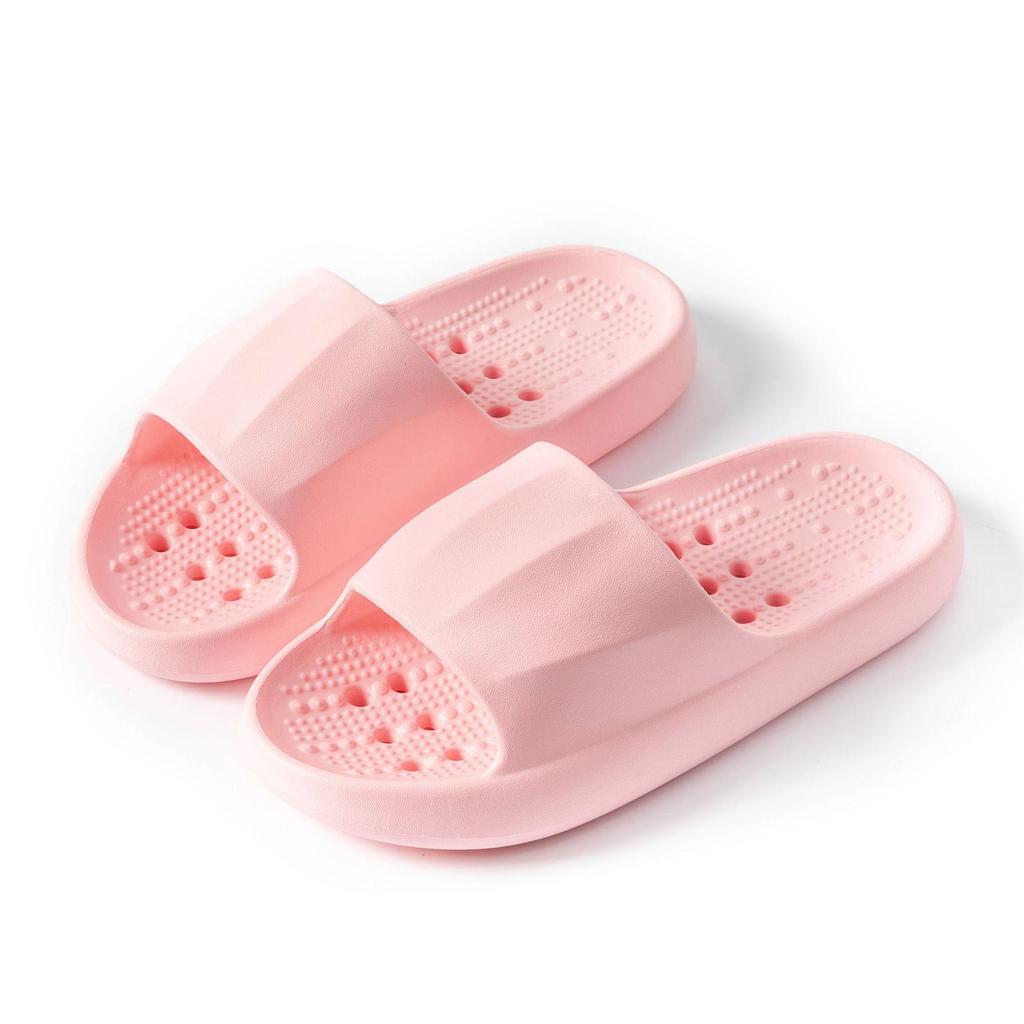 Unisex Quick-Drying Non-Slip Bathroom Slippers: Four Seasons Foot Massage, Draining Indoor Home Style 2025