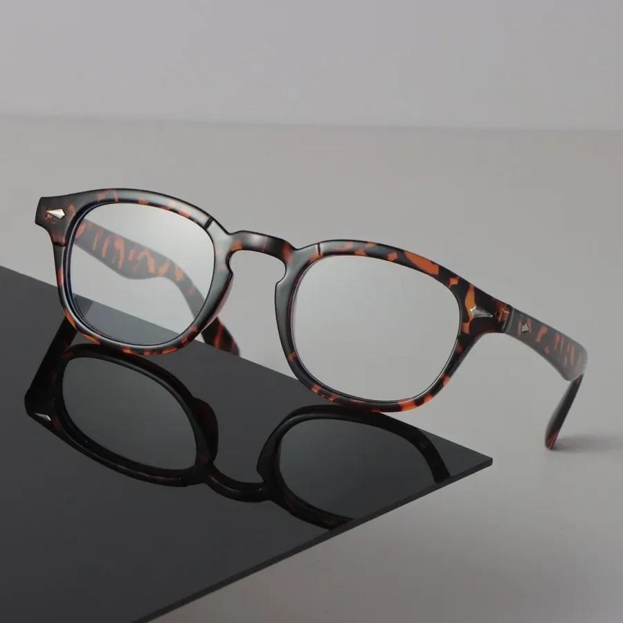 Minimalist Luxury Transparent Glasses Cool Round Frame Eyeglass Women Men Clear Lens Frame Glasses Oculos