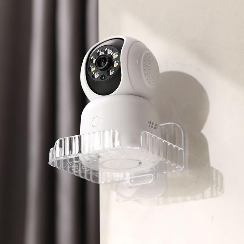 Punch-Free Security Surveillance Camera Stand New Traceless Wall-Mounted Bracket Home Self-Adhesive Drill-Free Fixer 1Pcs