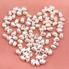 30 Adet Parlak Beyaz Sahte İnci Boncuk, Barok Düzensiz Şekiller, Kendin Yap Takı & El Sanatları Projeleri İçin İdeal - Dekoratif Aksesuarlar