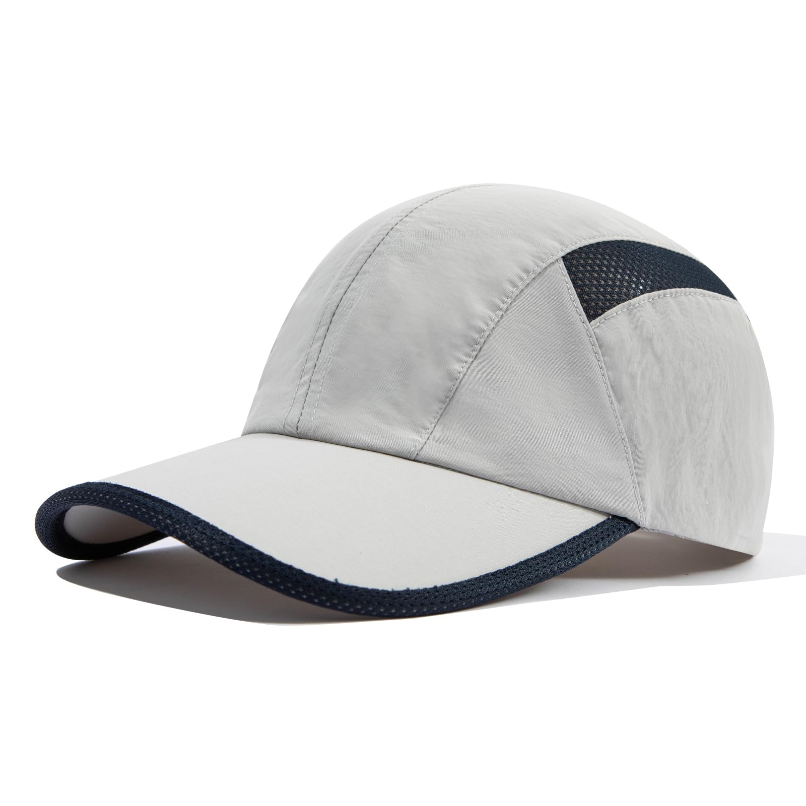 

Clape Running Mesh Cap for Men and Summer Outdoor Work Solid Color Gray Cap, Women, Lightweight, Quick-Drying, Breathable, Hat, Tennis, Golf, Mesh,